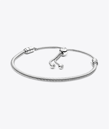 Pandora Moments Snake Chain Slider Bracelet