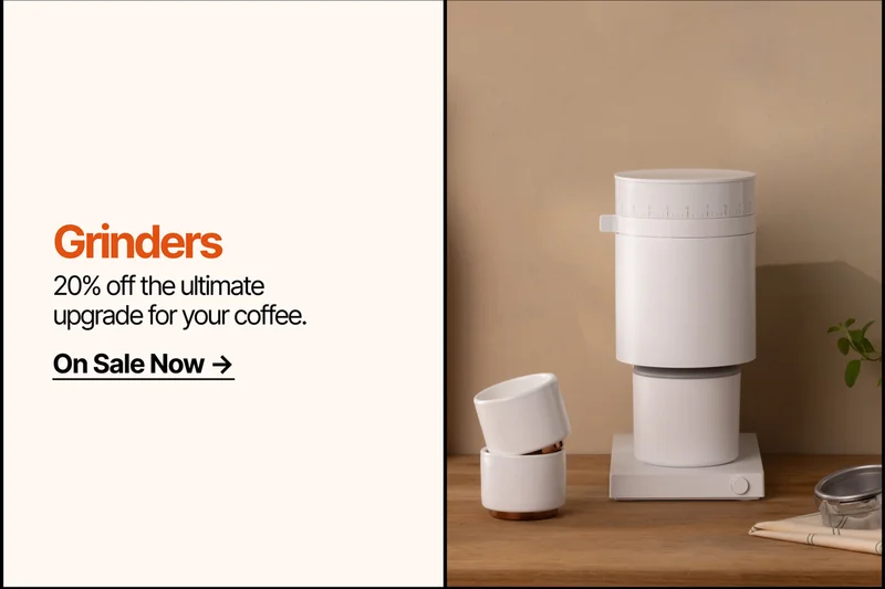 Grinders - 20% off the ultimate upgrade for your coffee - One Sale Now