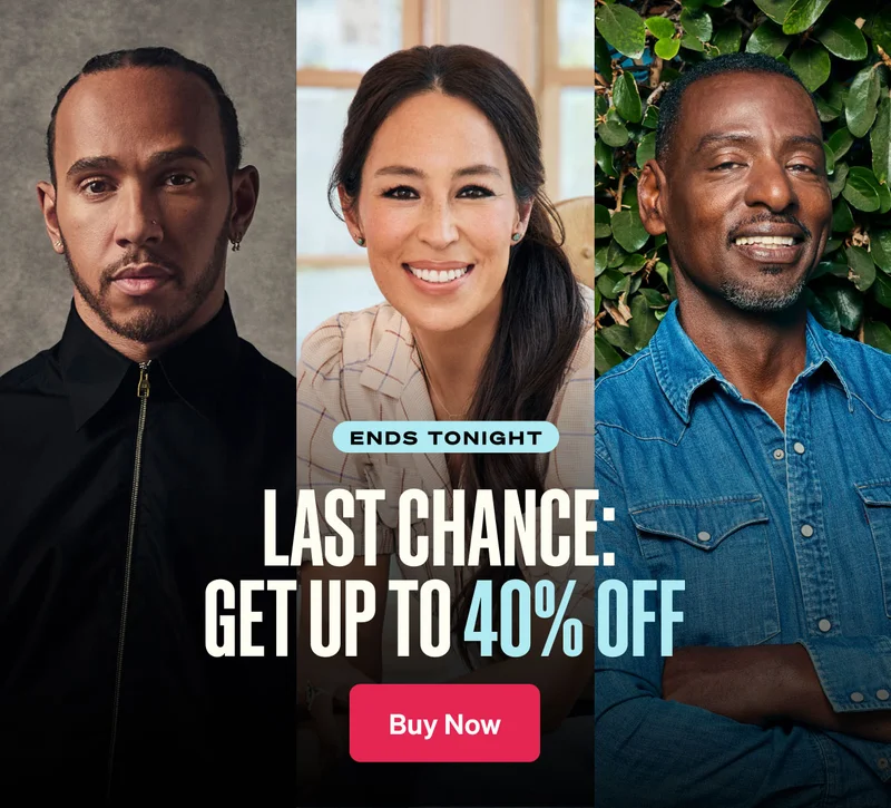 LAST CHANCE: GET UP TO 40% OFF. BUY NOW