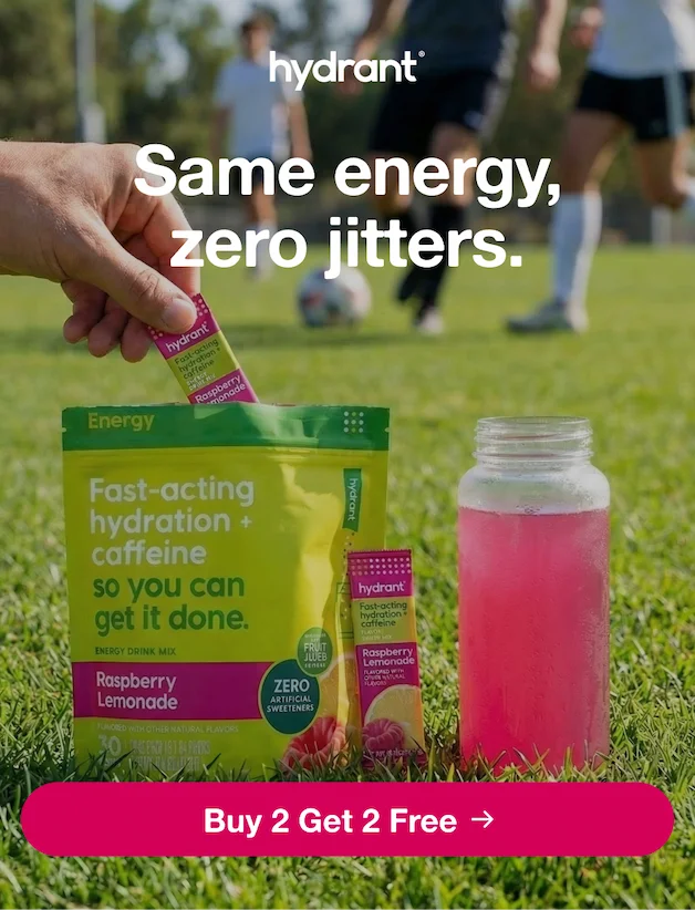 Same energy, zero jitters. | Buy 2 Get 2 Free →