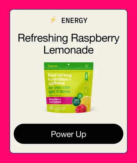 Refreshing Raspberry Lemonade | Power Up