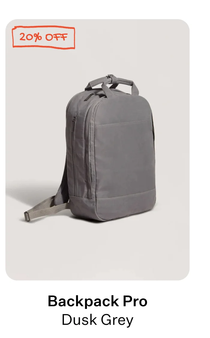 Backpack Pro - Dusk Grey