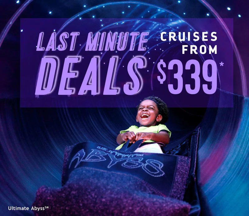 LAST MINUTE DEALS - CRUISES FROM $339