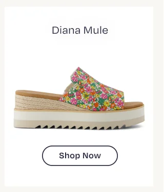 Diana Mule Wedge Sandal - Image