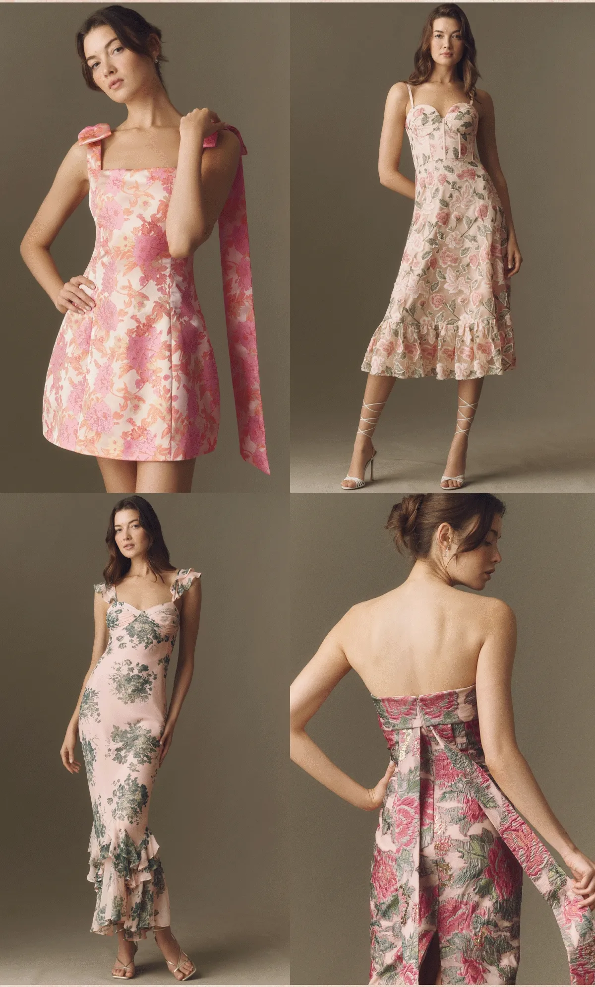 Floral dresses