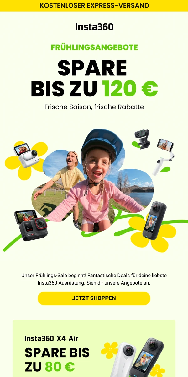 Insta360 春季大促正式开启