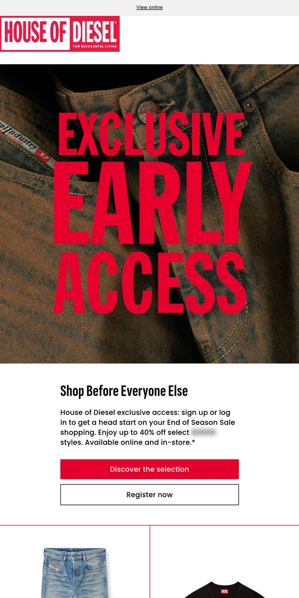 Email-newsletter-Diesel_sale-