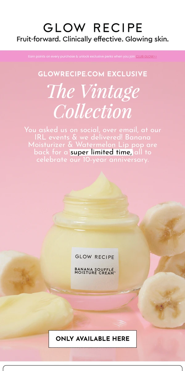 !NEW! Glow Recipe Banana Souffle 2024 Bundle