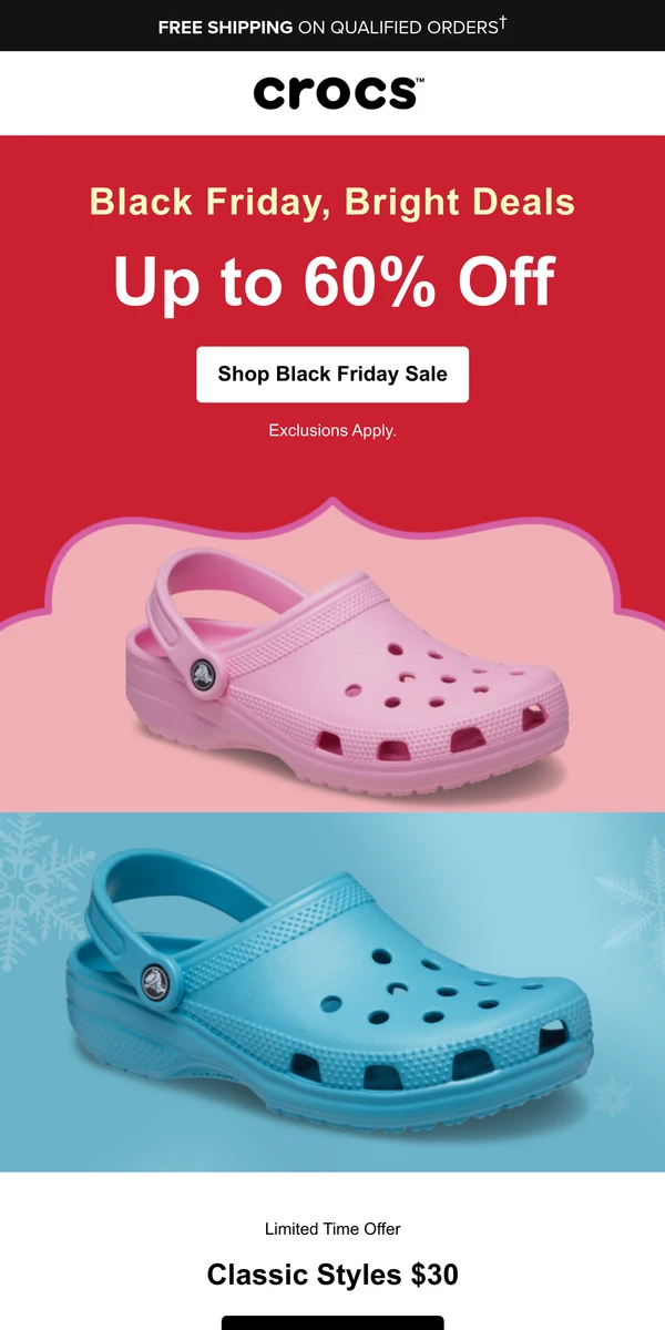 Crocs Emails Newsletters