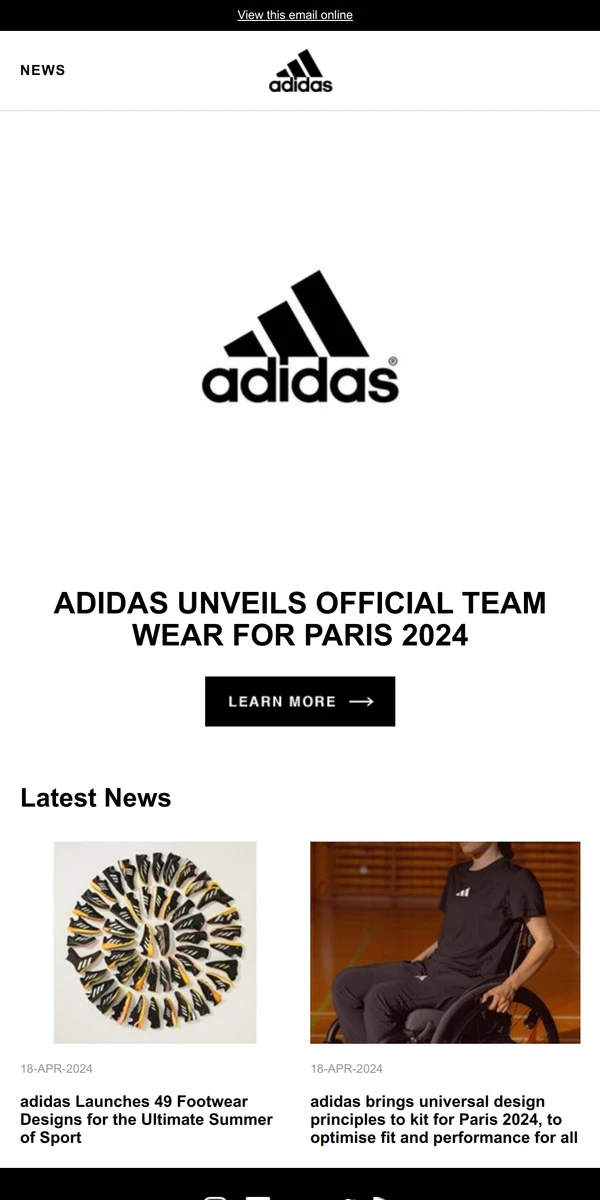 Adidas official email address online