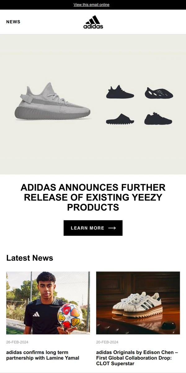 Adidas Emails Newsletters Page 8